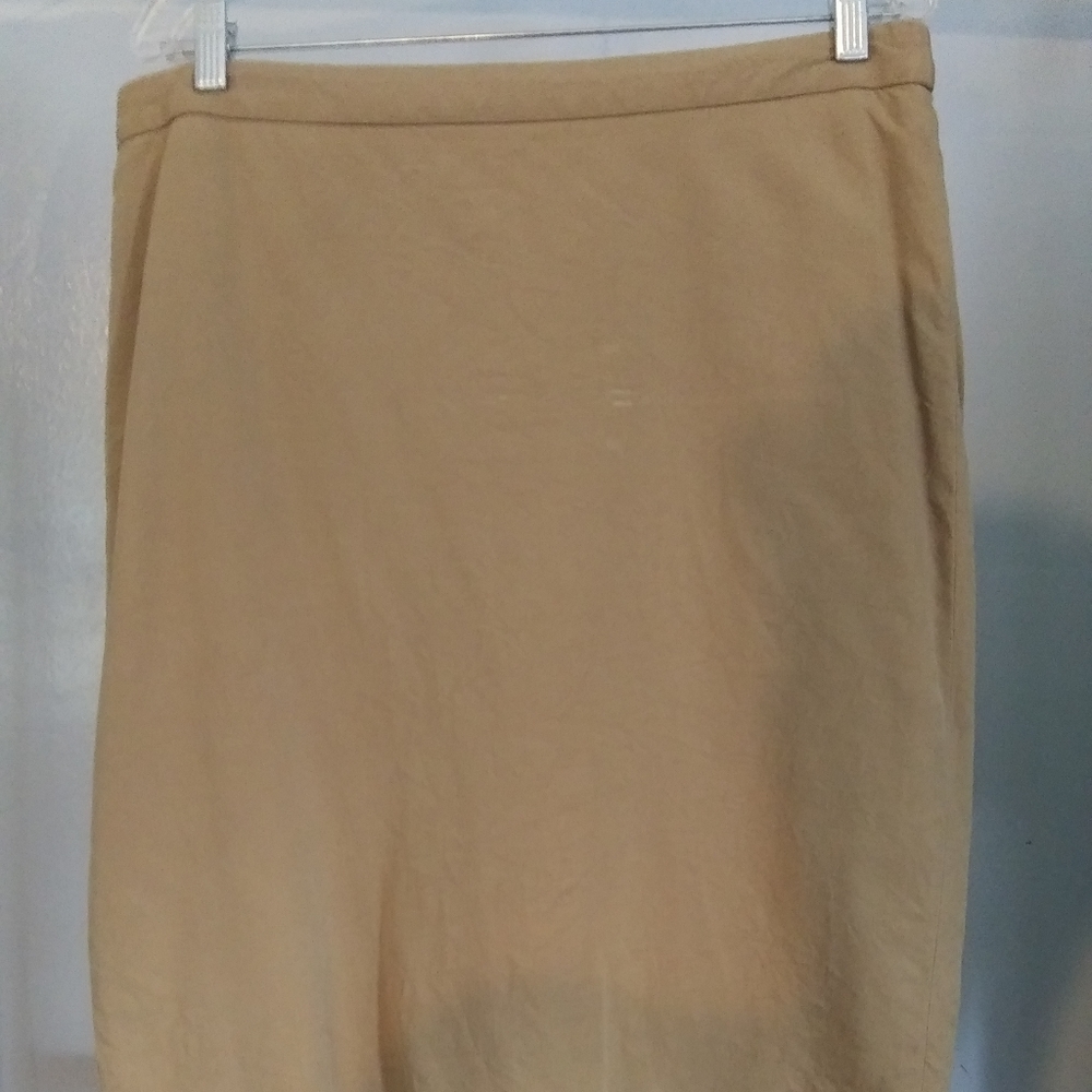 Cotton pencil skirt